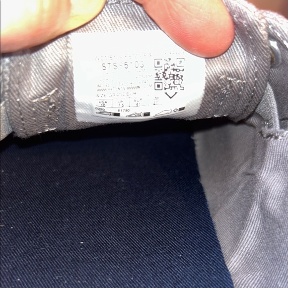 Sperry Gray Canvas Sneakers - Picture 5 of 6